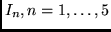 \begin{displaymath}
R_n = \{1,\frac{3}{2},\frac{1}{4},- \frac{5}{4},- \frac{1}{2}, \frac{3}{2}\}
\end{displaymath}