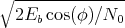 ∘--------------
 2E  cos(φ )∕N
    b         0