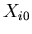 $X_{i0}$