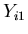 $Y_{i1}$