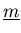 $\underline{m}$