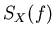 $S_X(f)$