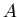 $\boldmath A$